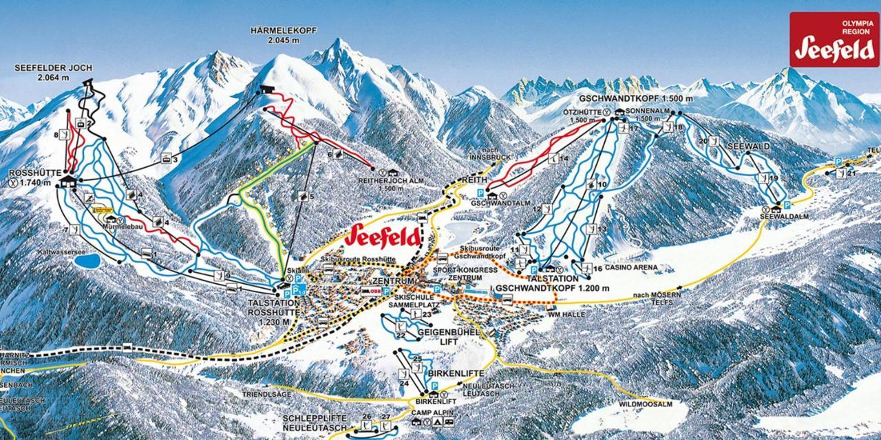 זיפלד אין טירול The Seefeld Retreat - Central Family Friendly Apartments - Mountain Views מראה חיצוני תמונה